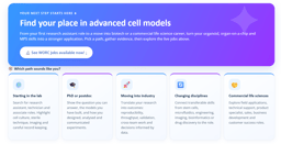 🧫Find your place in advanced cell models.